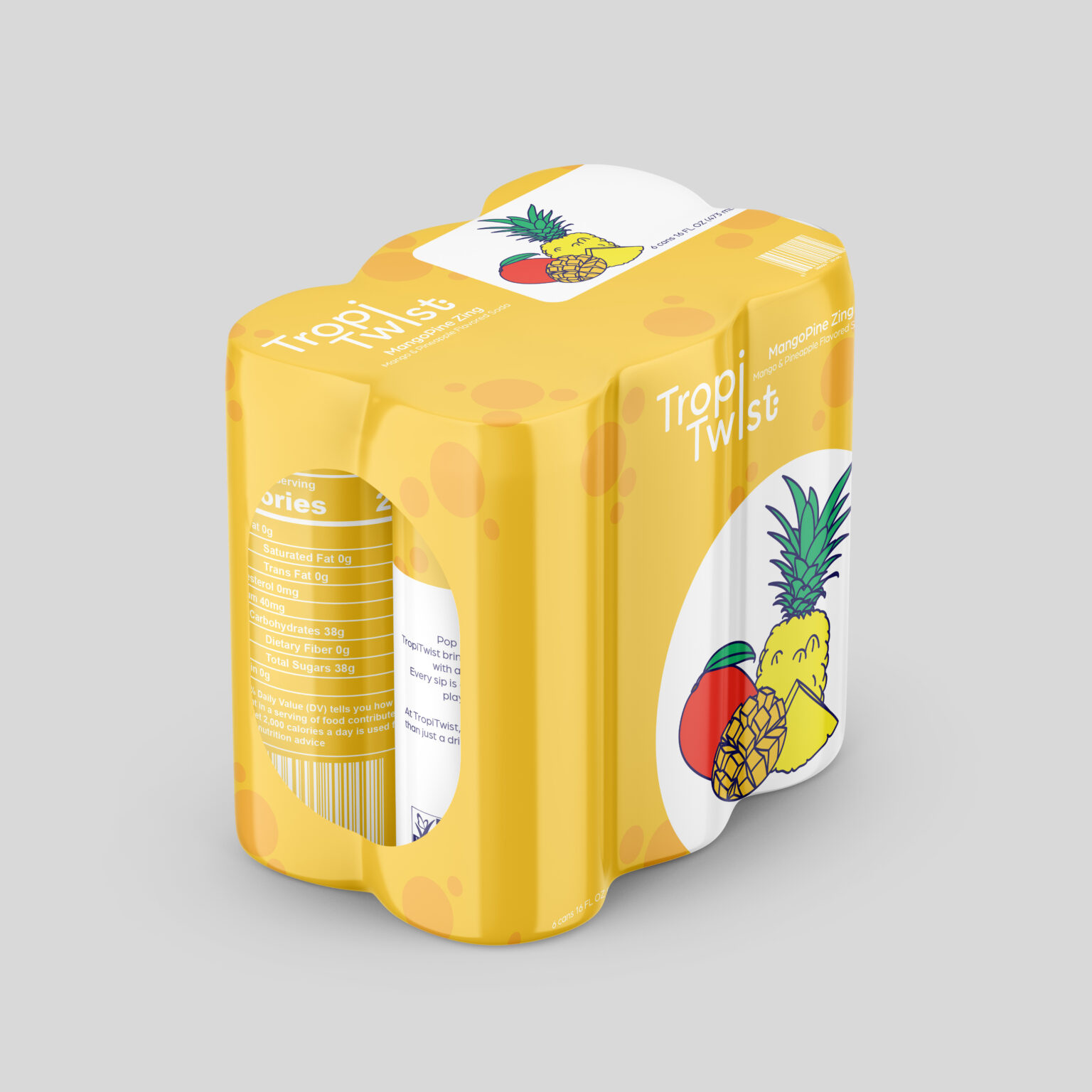 Branding MangoPine Zing Pack Mockup