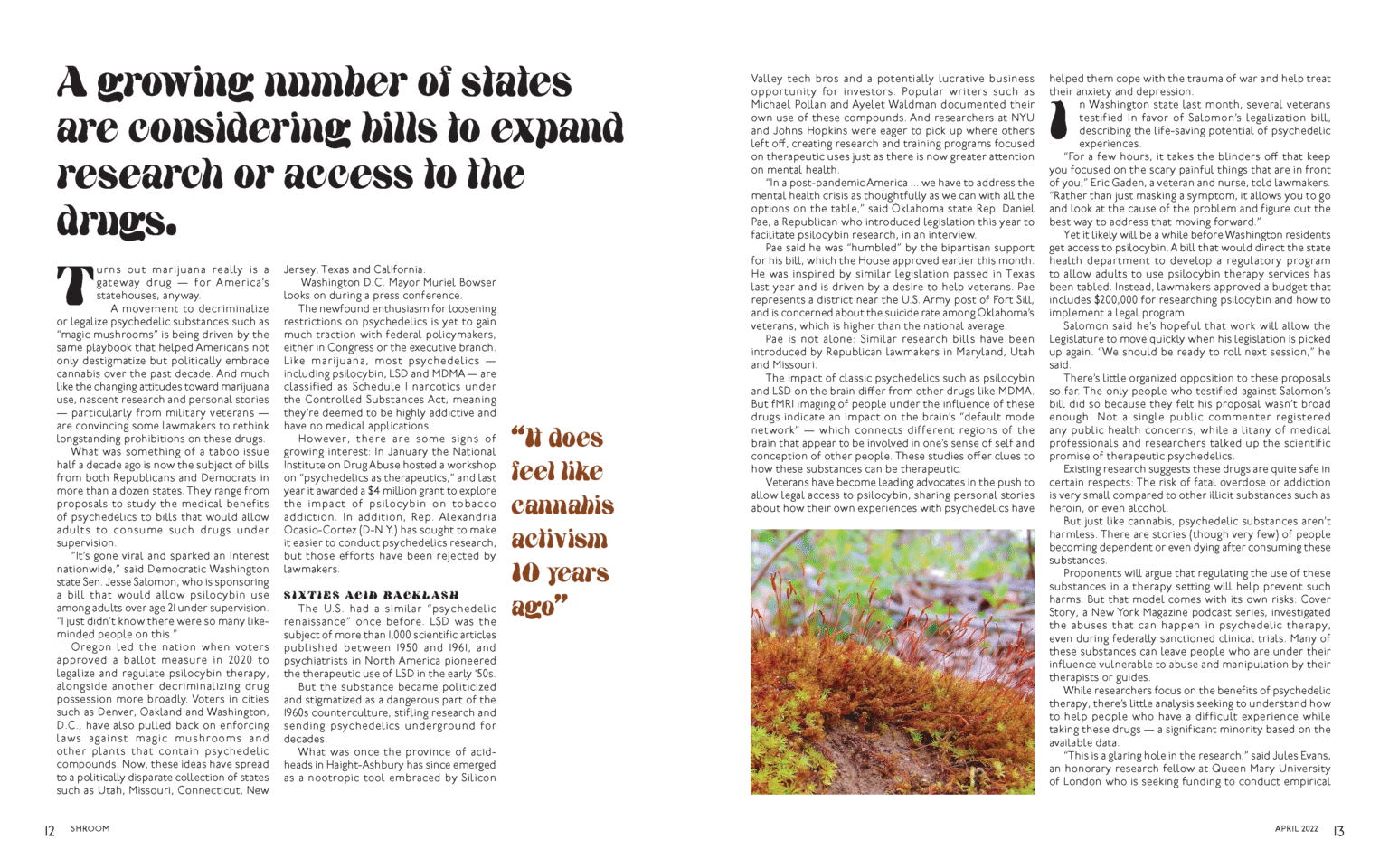 Editorial Shroom Magazine Spread 6