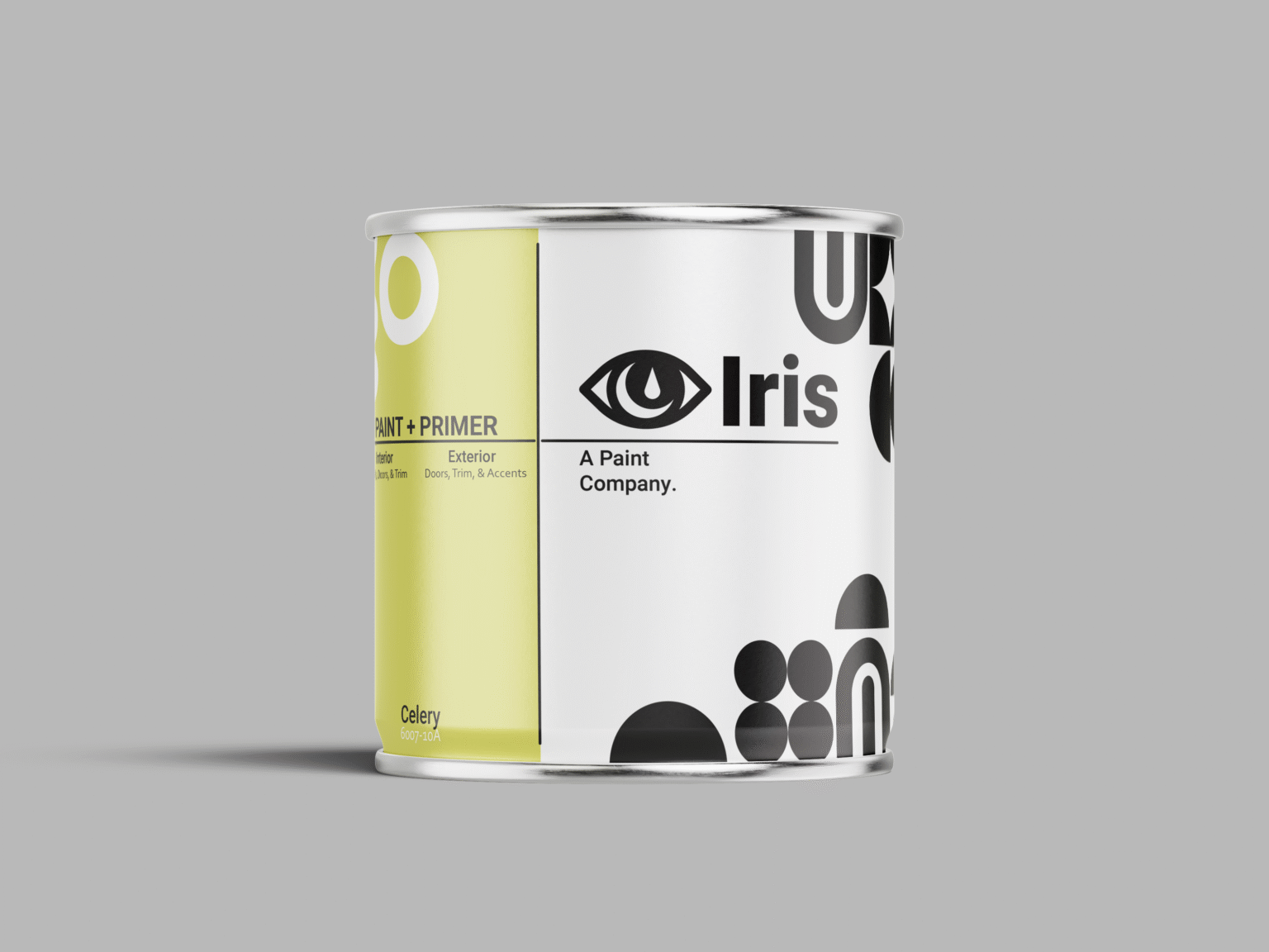 Branding Iris Paint Can Mockup 3