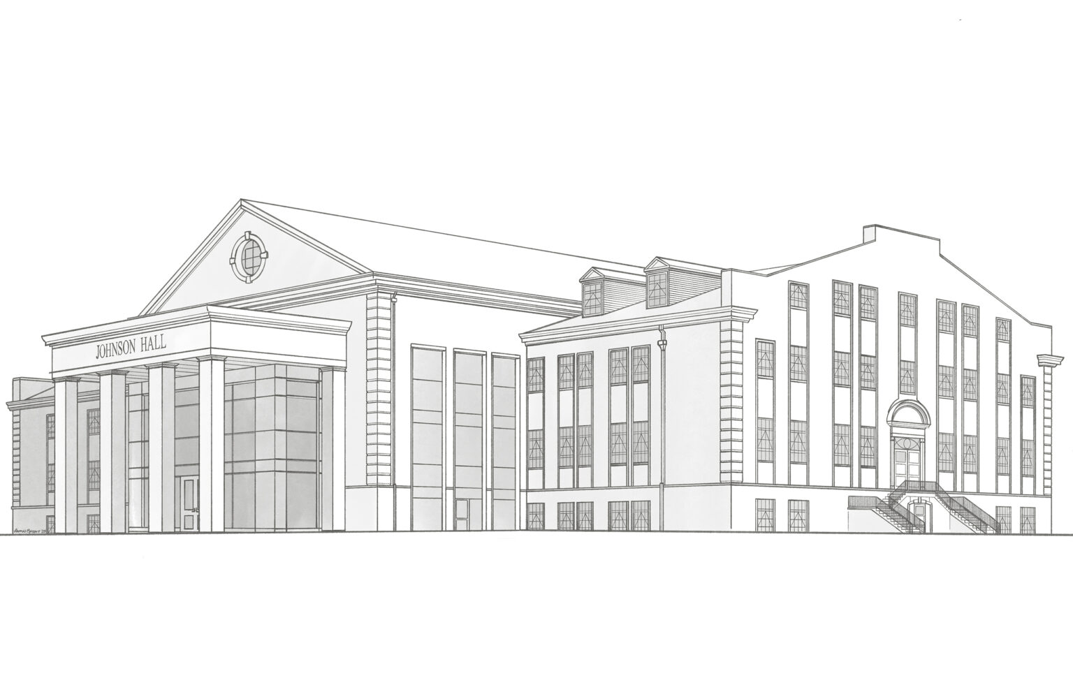 Johnson Hall Illustration Version 4