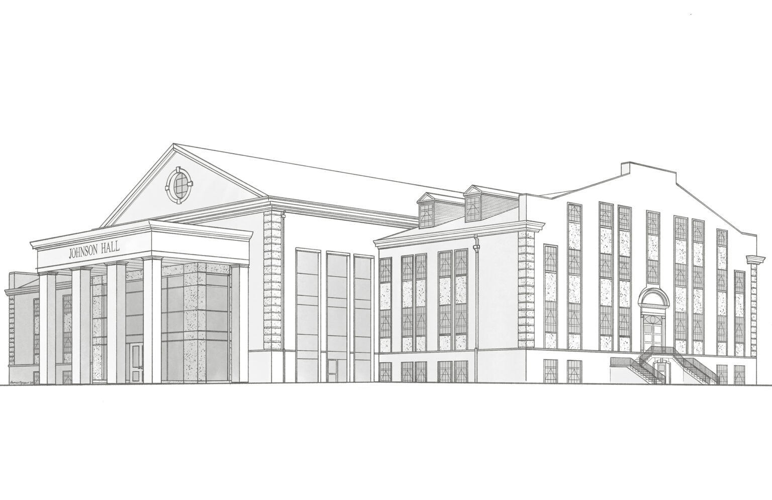 Johnson Hall Illustration Version 5