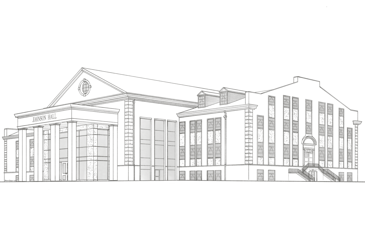Johnson Hall Illustration Version 3