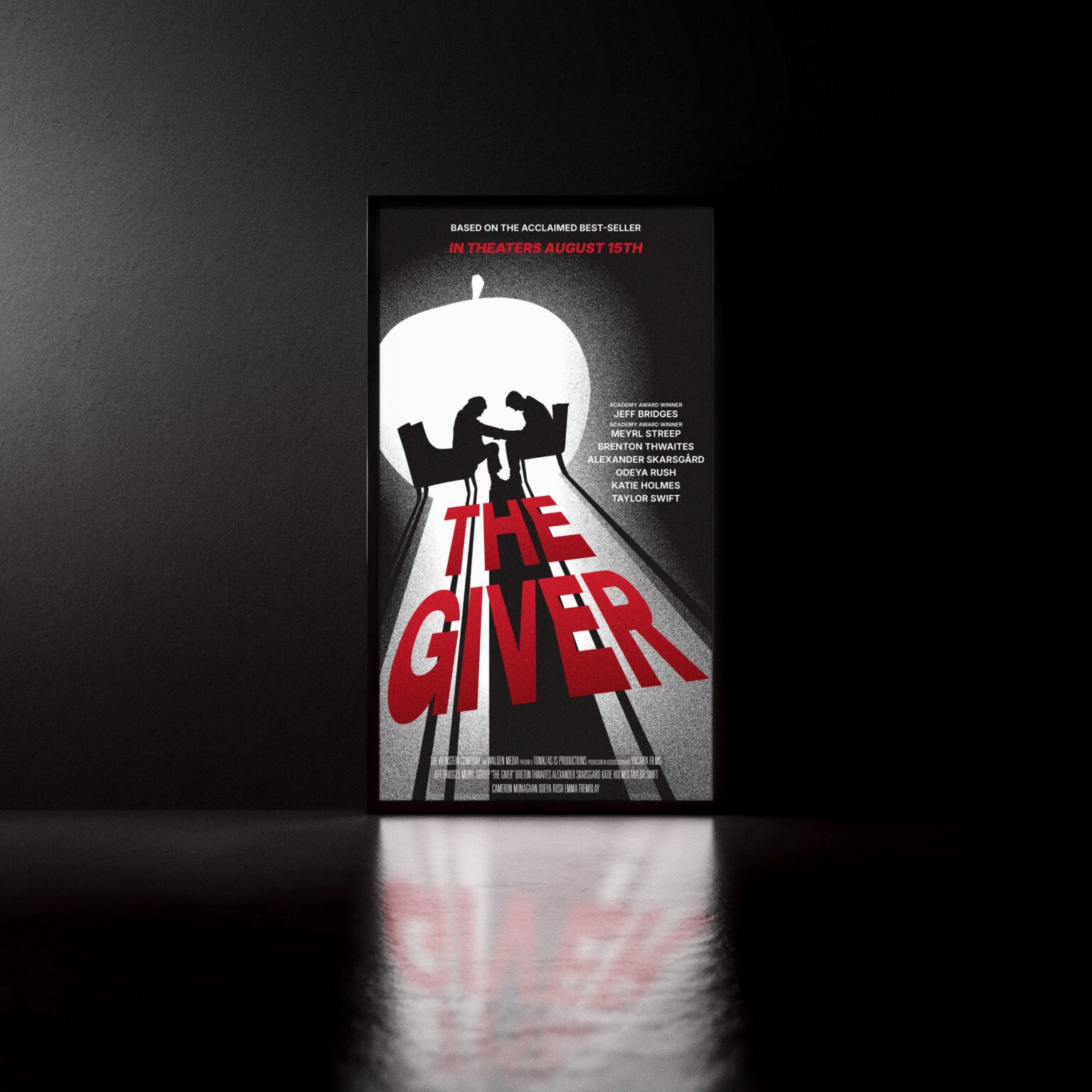 Marketing The Giver Theater Screen Mockup 1