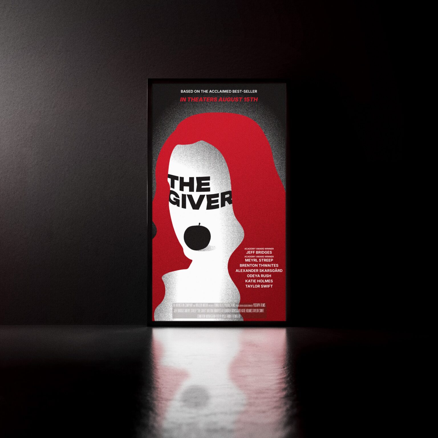 Marketing The Giver Theater Screen Mockup 3